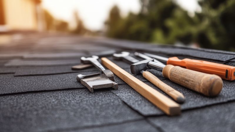 Hip Roof Shingle Repair