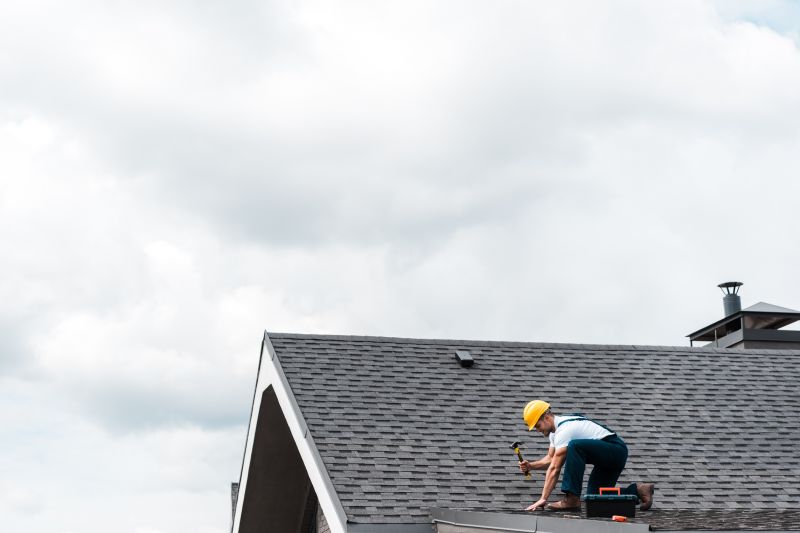 Hip Roof Shingle Repair