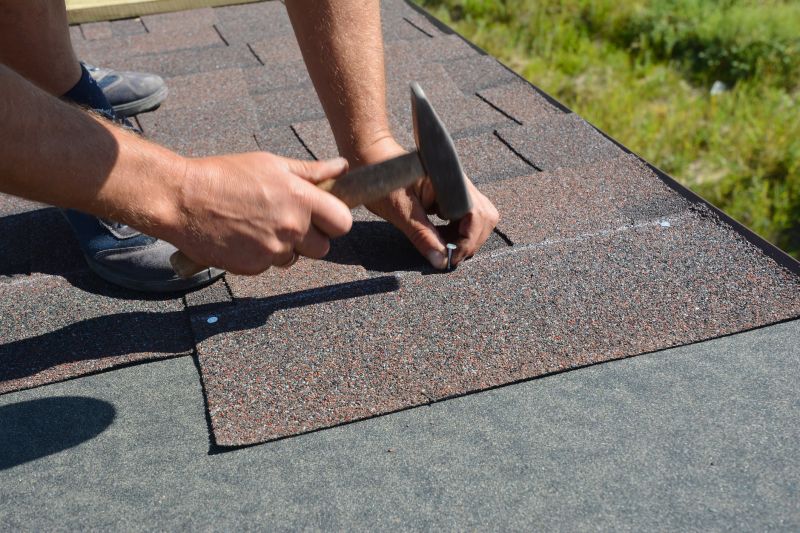 Hip Roof Shingle Repair